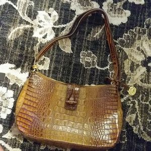 Brahman Purse Toasted Almond Melbourne Collection
